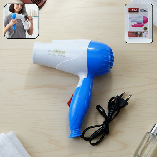 Foldable Hair Dryer with Dual Speed Setting